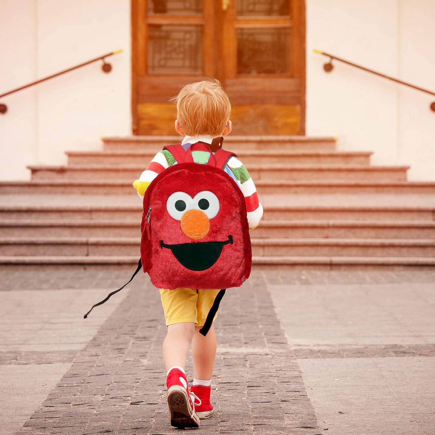 Mochila Mini Elmo Sesame Street 30.48 cm para Niños