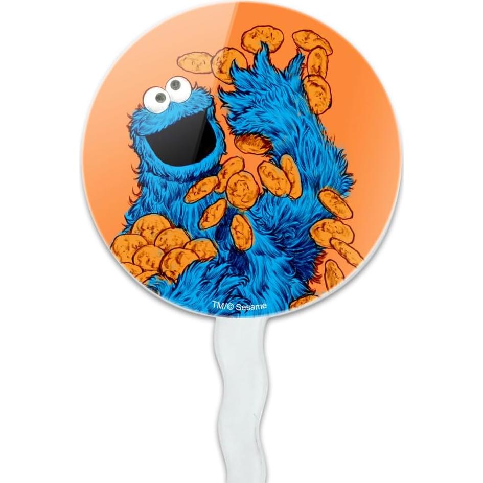 Juego de Palillos para Cupcakes Sesame Street - Set de 6