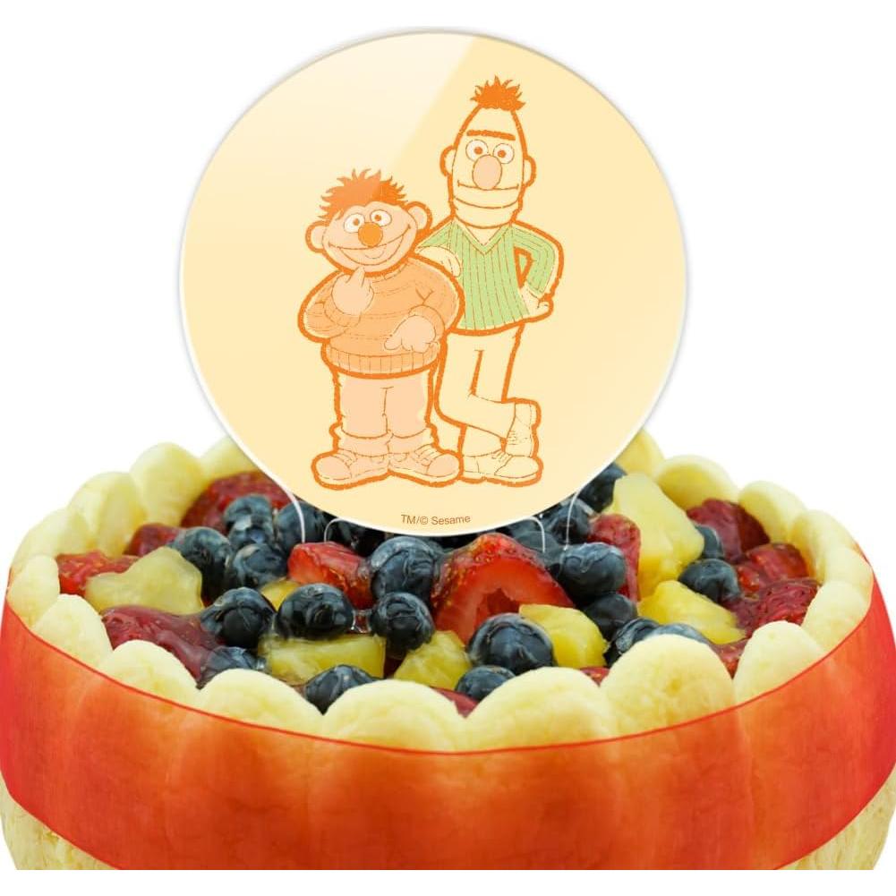 Decoración de Pastel Acrílico Bert y Ernie 18.42 cm