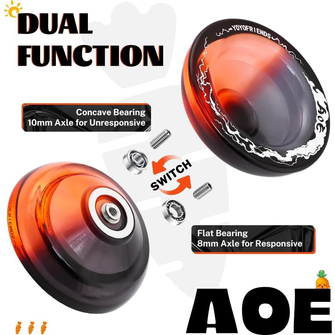 Yoyo Profesional 7YO AOE Doble Función para Niños