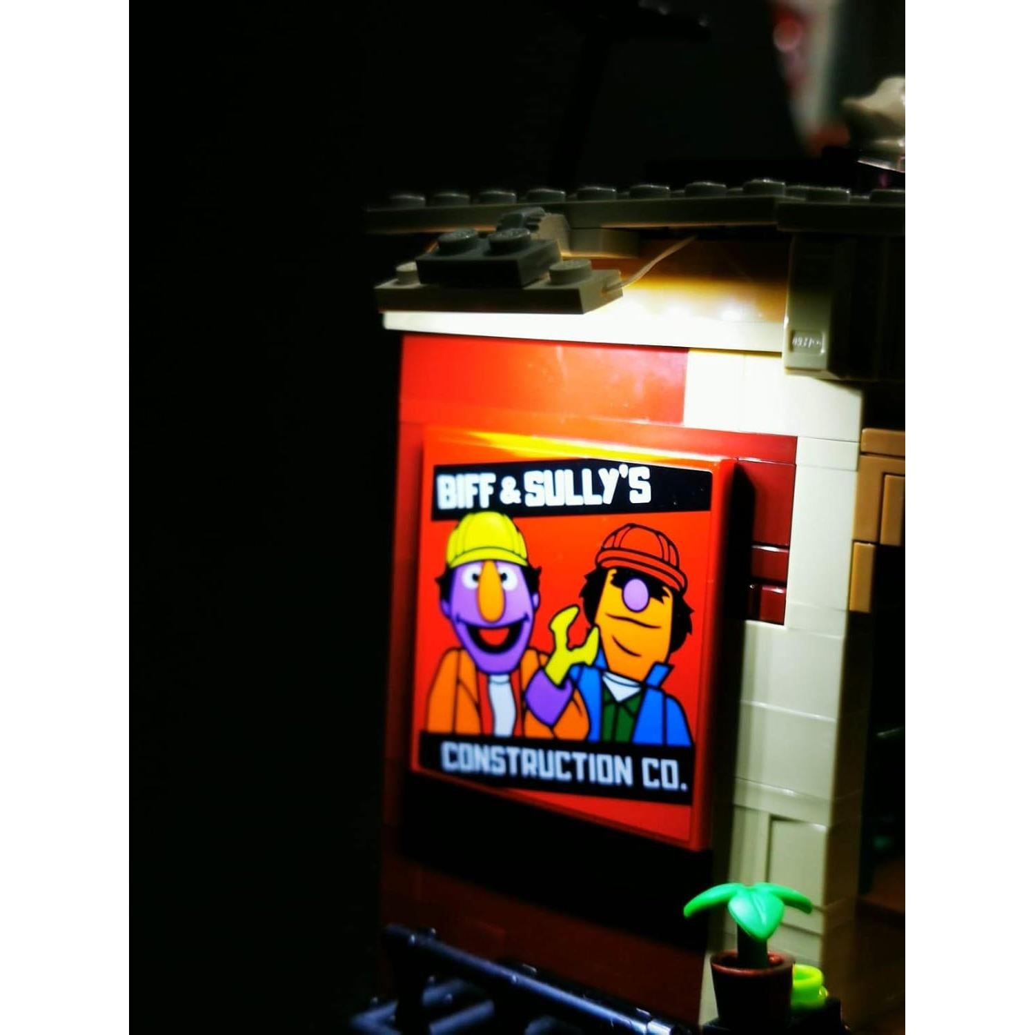 Kit de Iluminación LED brickled para Lego 123 Calle Sésamo