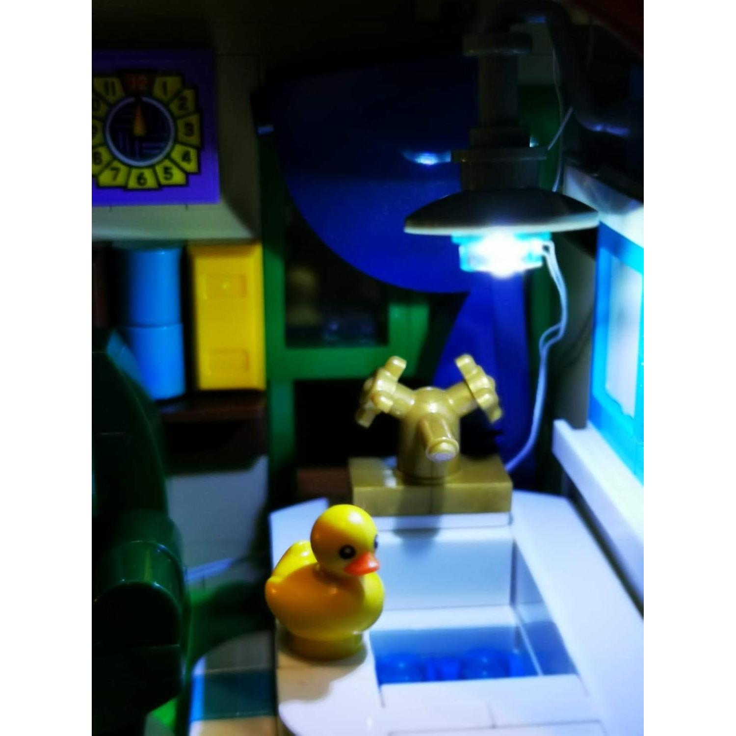 Kit de Iluminación LED brickled para Lego 123 Calle Sésamo