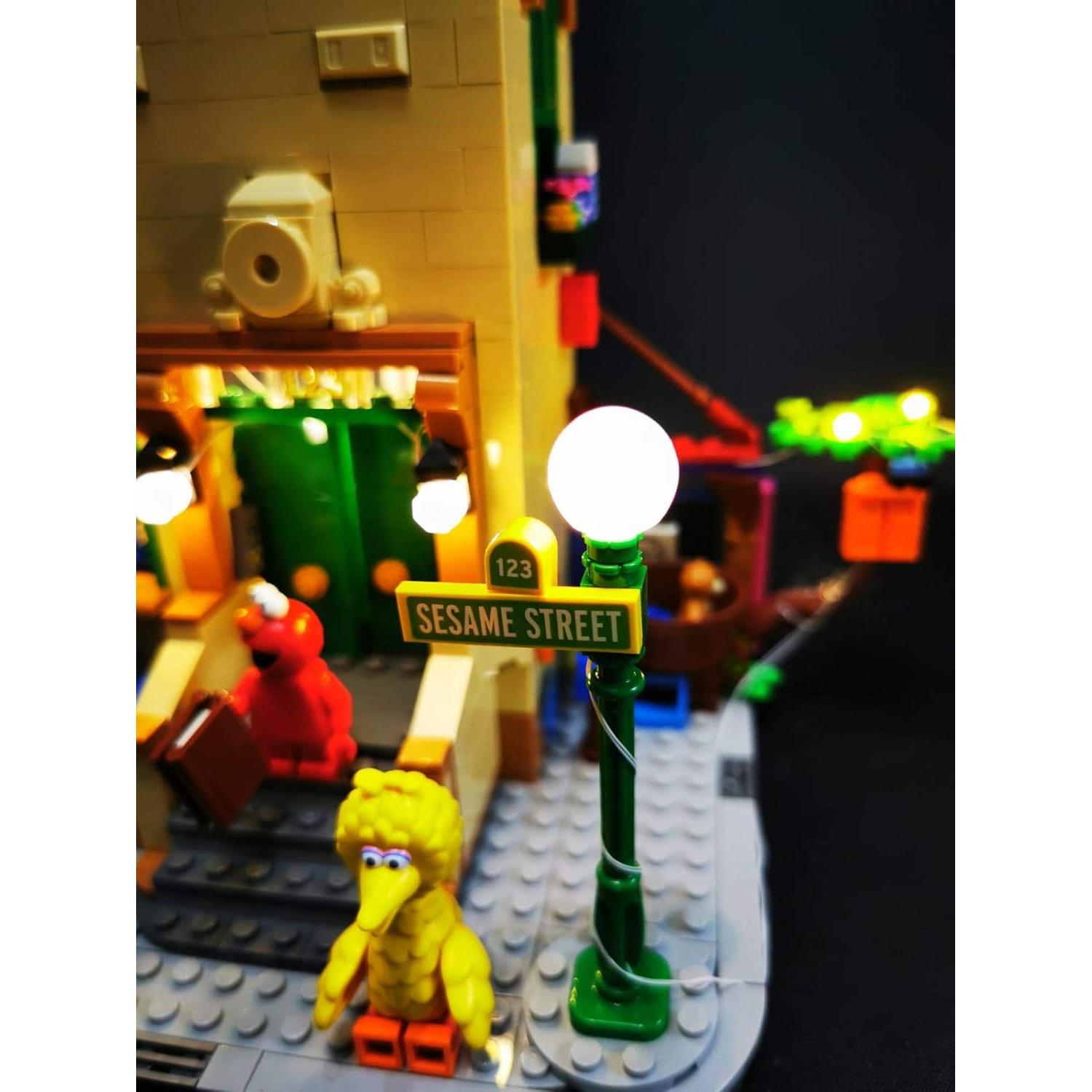 Kit de Iluminación LED brickled para Lego 123 Calle Sésamo