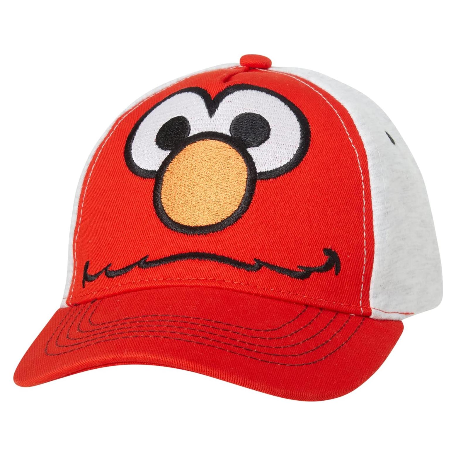 Gorra de béisbol Plaza Sésamo Elmo para niños 2-4 años