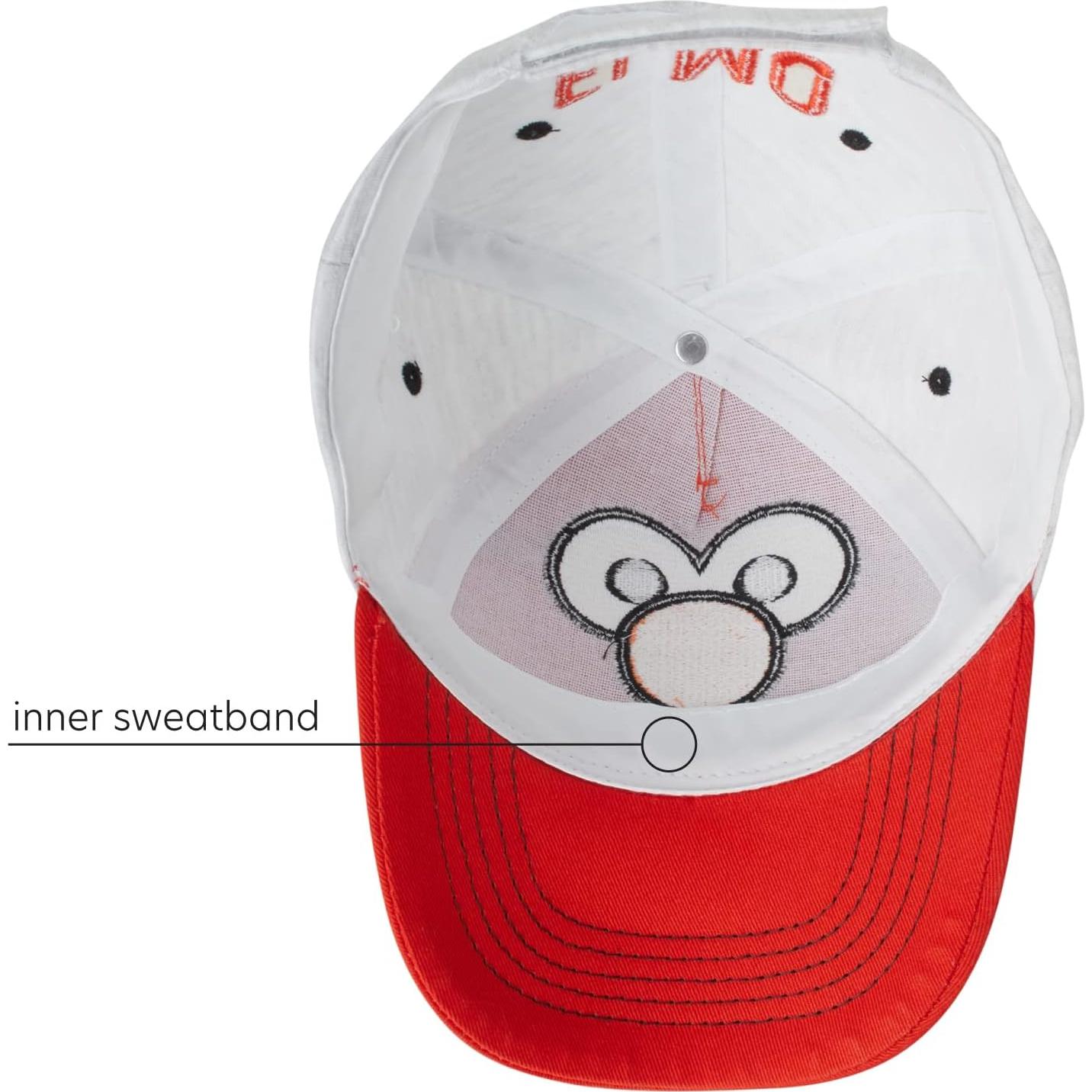 Gorra de béisbol Plaza Sésamo Elmo para niños 2-4 años