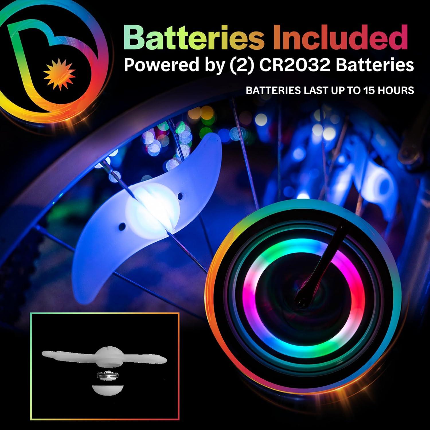 Luces LED para Ruedas de Bicicleta Brightz SpokeBrightz 2-Pack