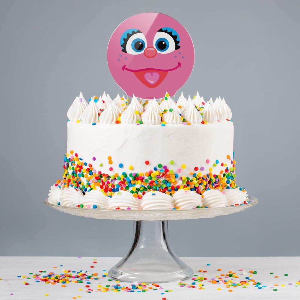 Adorno de Pastel Acrílico Abby Plaza Sésamo 18.4 cm