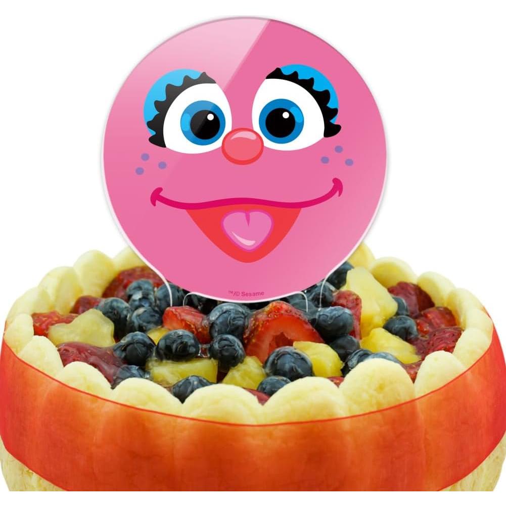 Adorno de Pastel Acrílico Abby Plaza Sésamo 18.4 cm