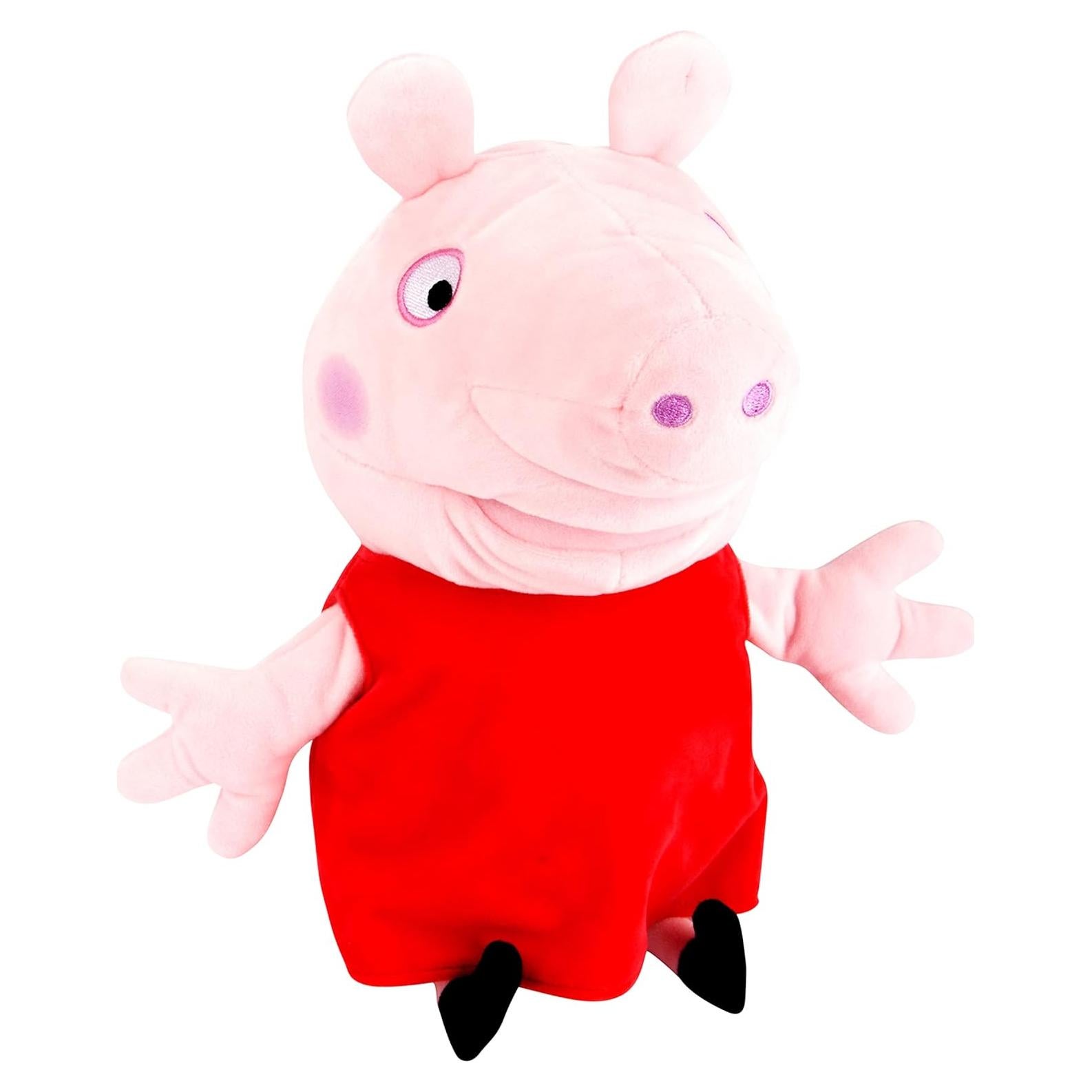 Títere Peppa Pig WowWee - Suave felpa, 23.5 cm