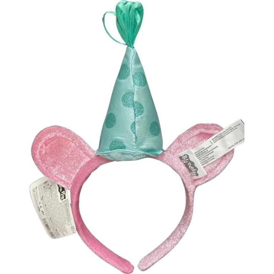 Diadema Deluxe Peppa Pig Amscan 21.6x16.5 cm Rosa Teal