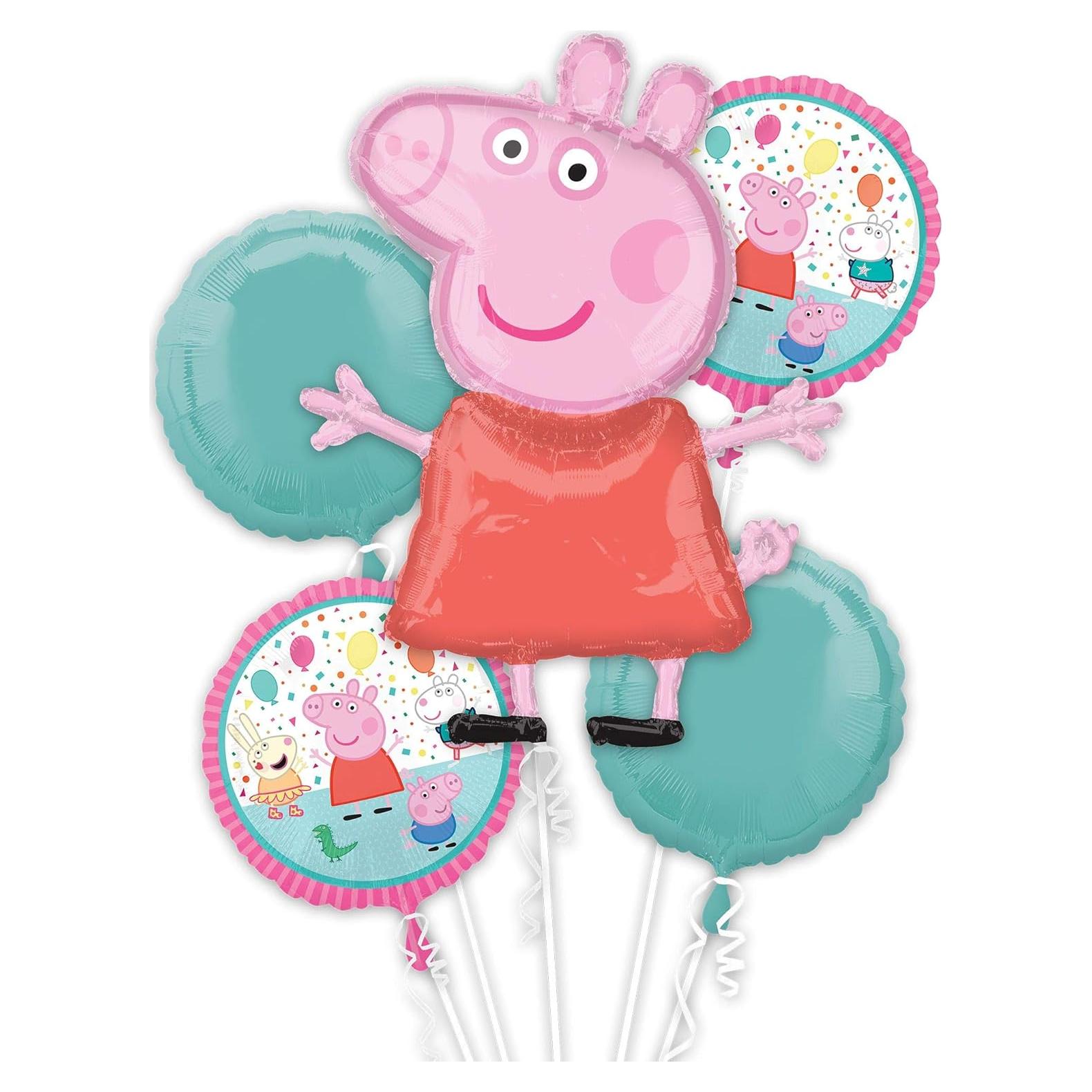 Ramo de Globos de Fiesta Peppa Pig Anagram 4154101 Multicolor