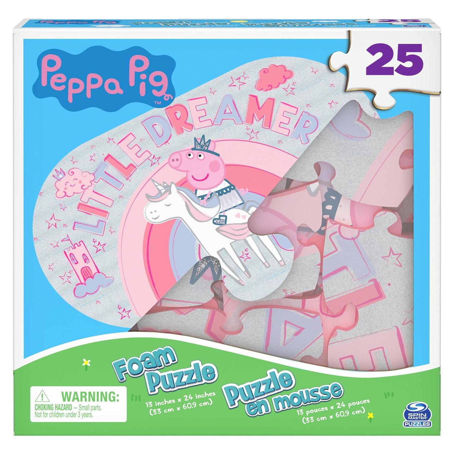 Rompecabezas de Espuma Peppa Pig 25 Piezas Spin Master