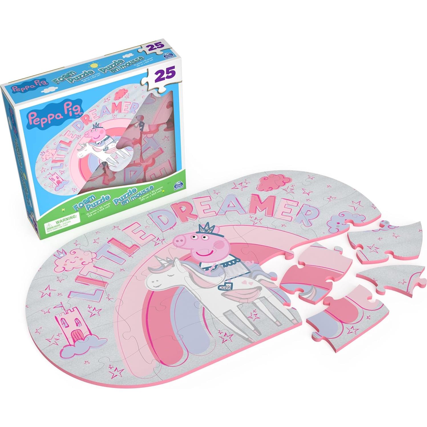 Rompecabezas de Espuma Peppa Pig 25 Piezas Spin Master