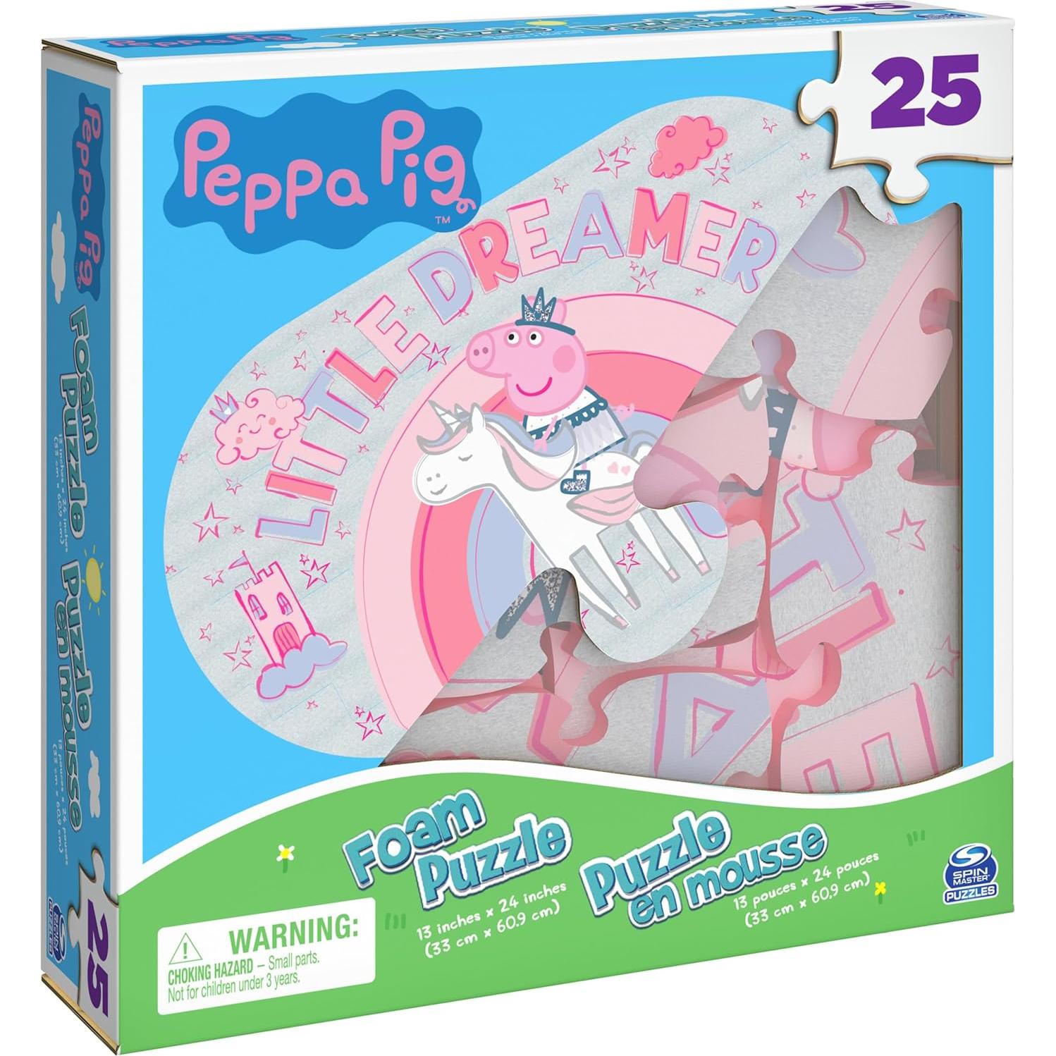 Rompecabezas de Espuma Peppa Pig 25 Piezas Spin Master