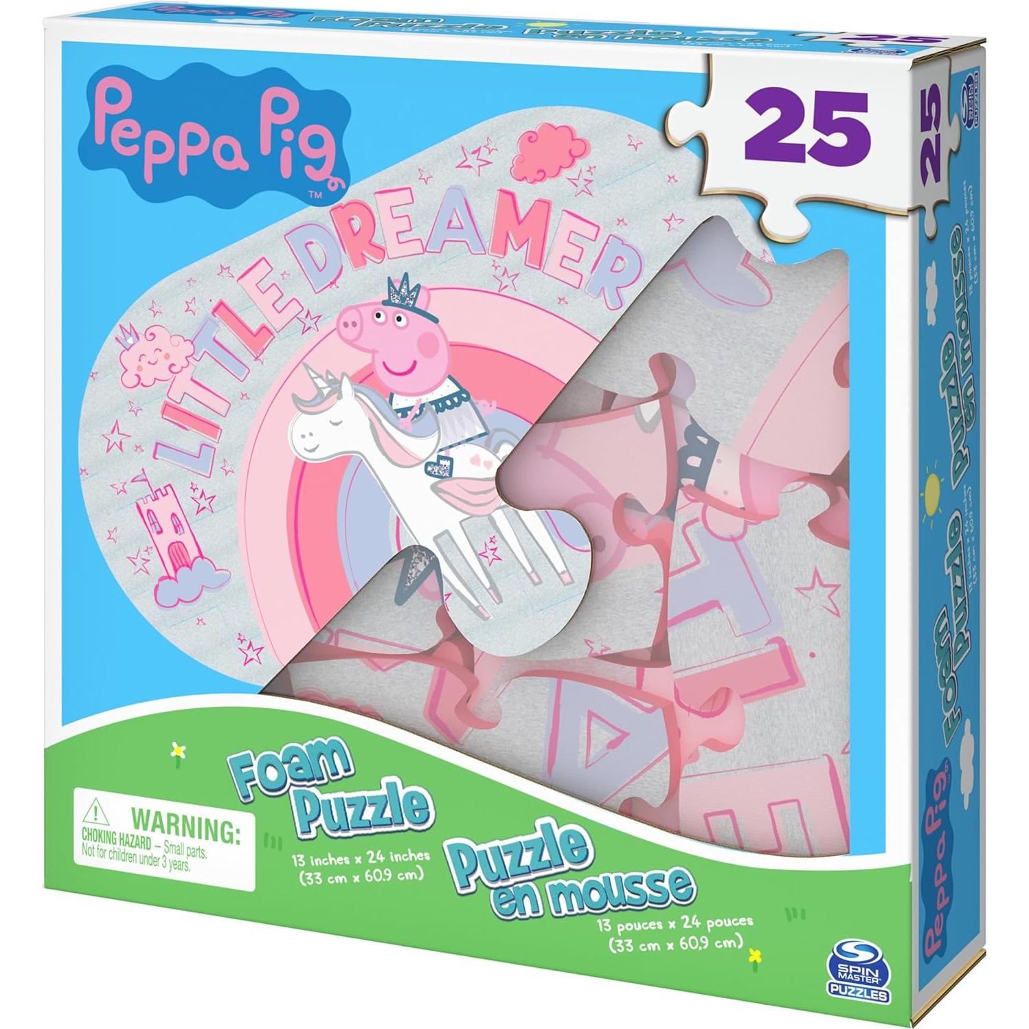 Rompecabezas de Espuma Peppa Pig 25 Piezas Spin Master