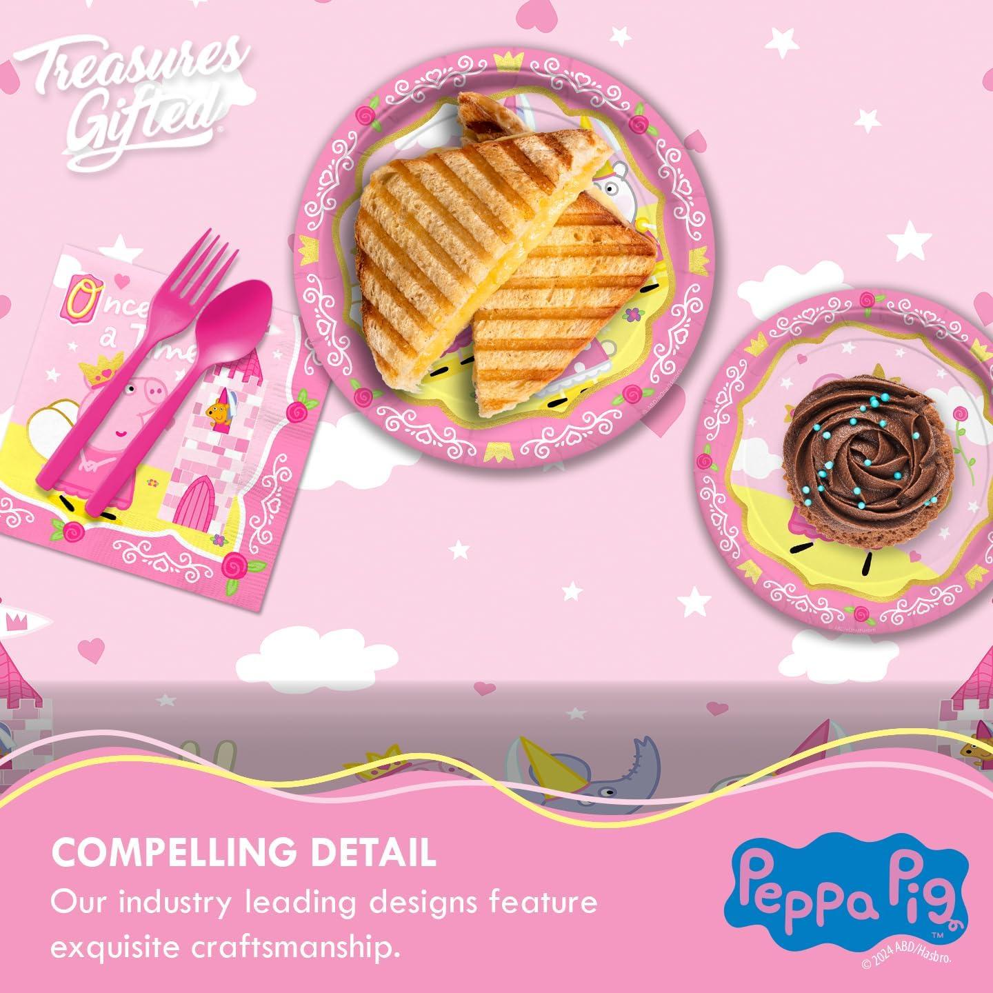 Manteles de Cumpleaños Peppa Pig - Paquete de 2 - 137x274cm