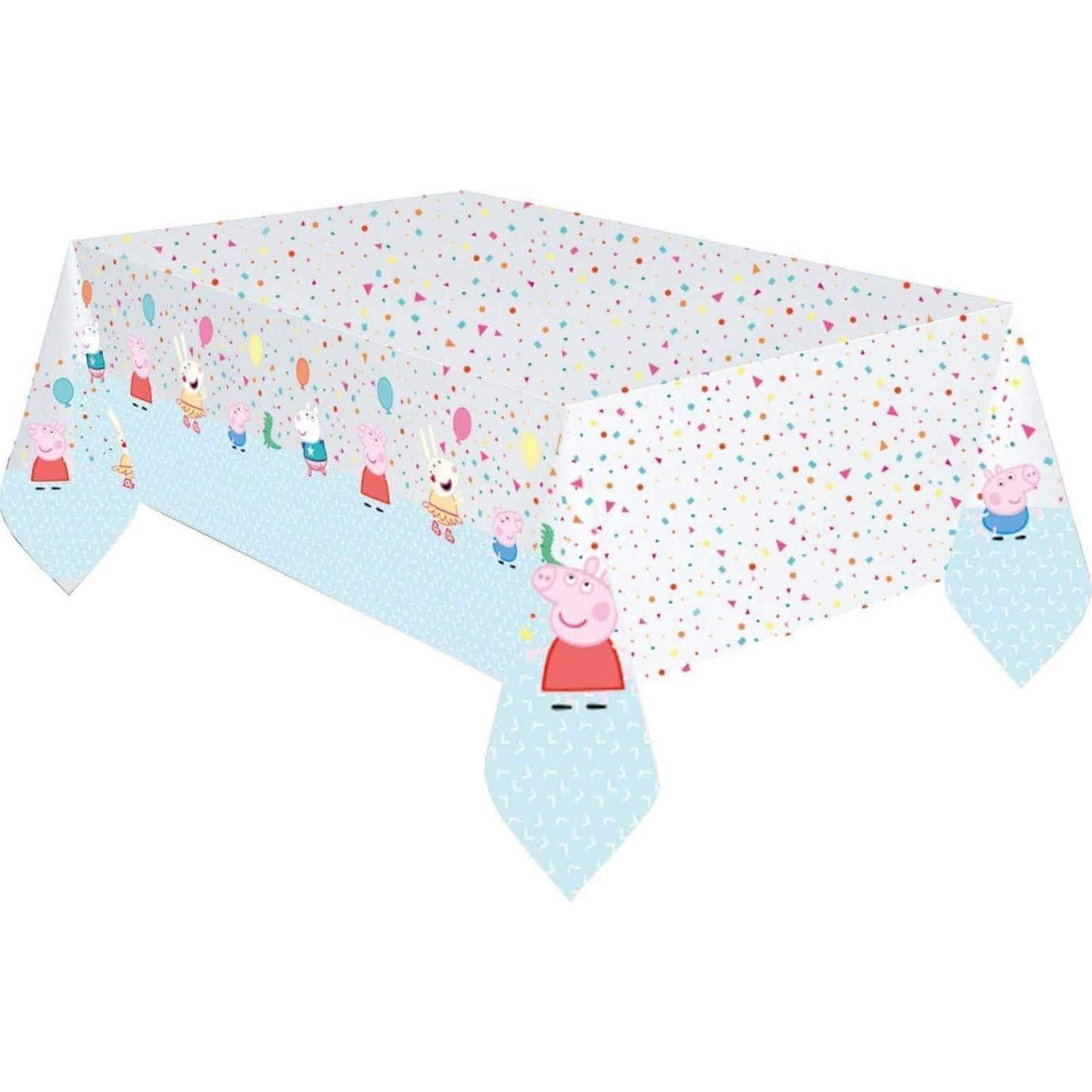 Cubierta de Mesa Plástica Peppa Pig 137x244 cm Amscan