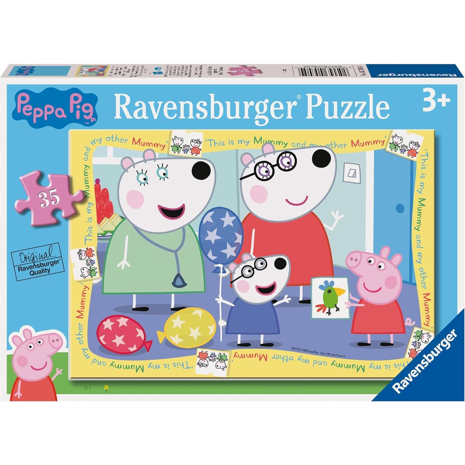 Rompecabezas Ravensburger Peppa Pig 35 Piezas para Niños