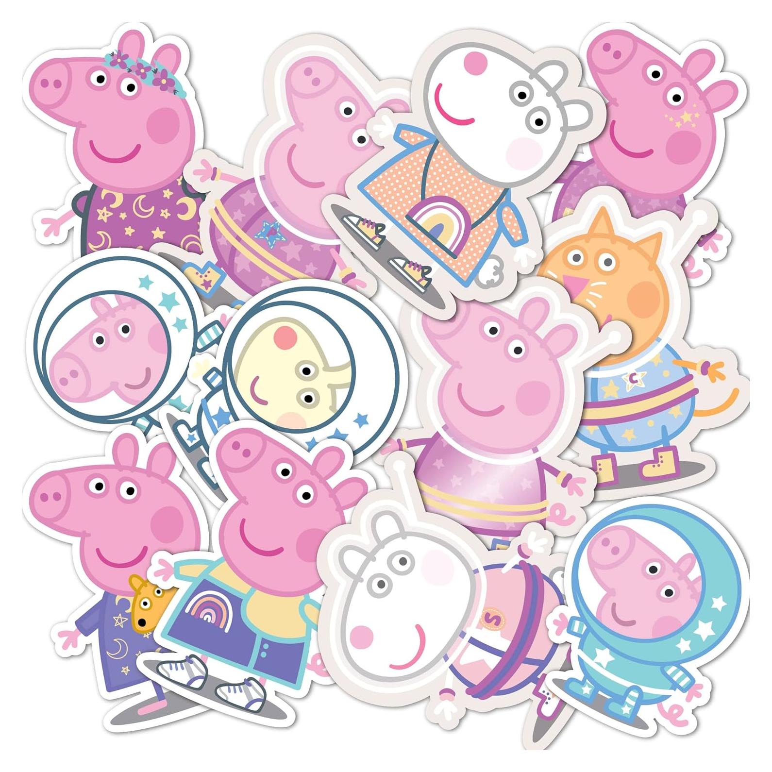 Calcomanías de Vinilo Peppa Pig Desert Cactus 21.6x27.9cm