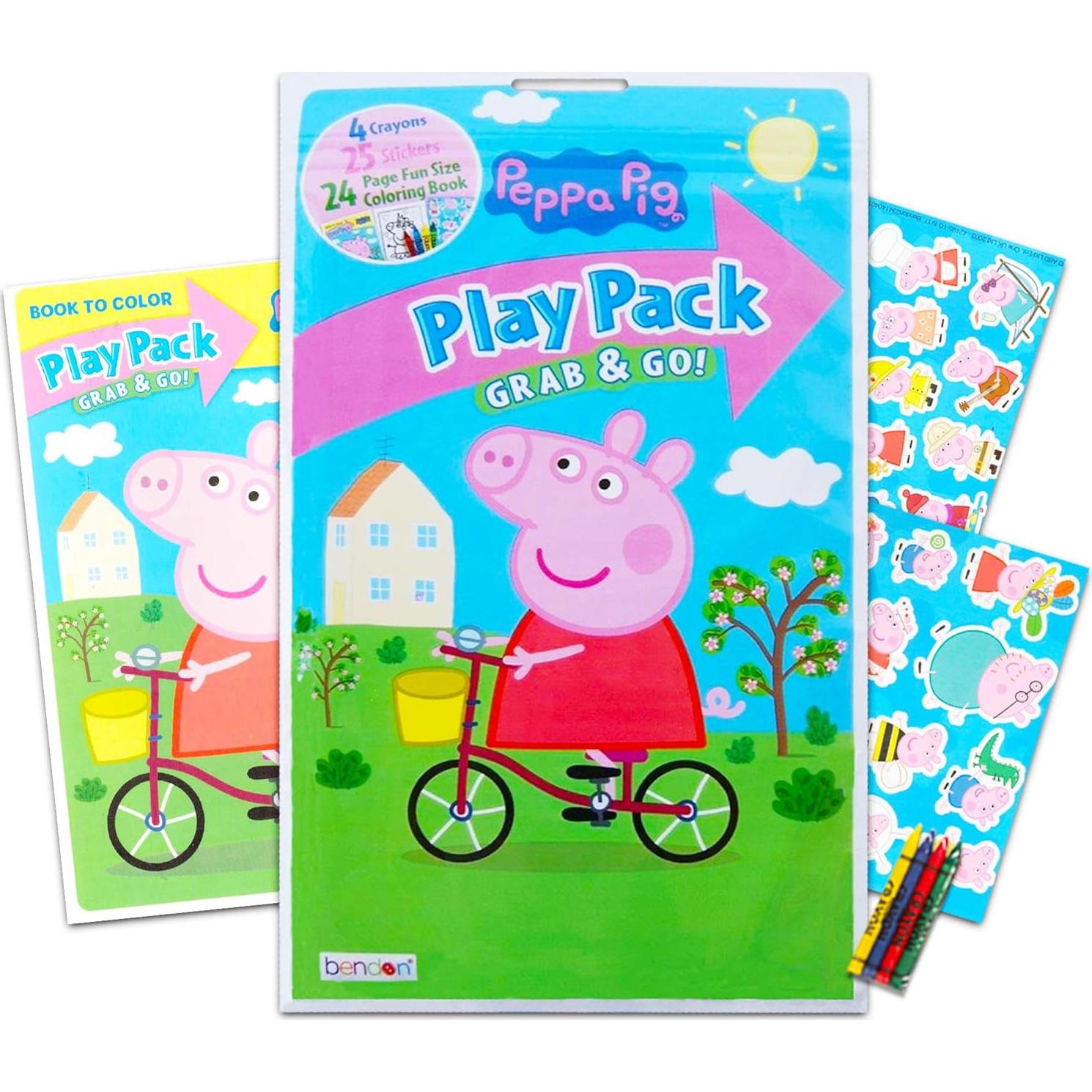 Conjunto de Fiesta Peppa Pig - 12 Paquetes de Actividades