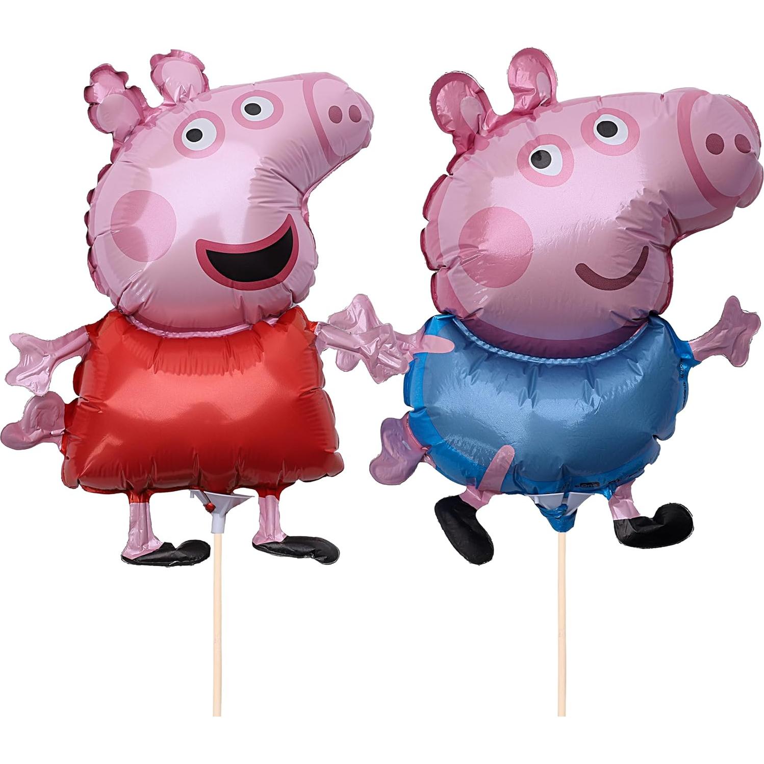 Pack 20 Globos Mini Peppa y George Toyland - Decoración Fiesta