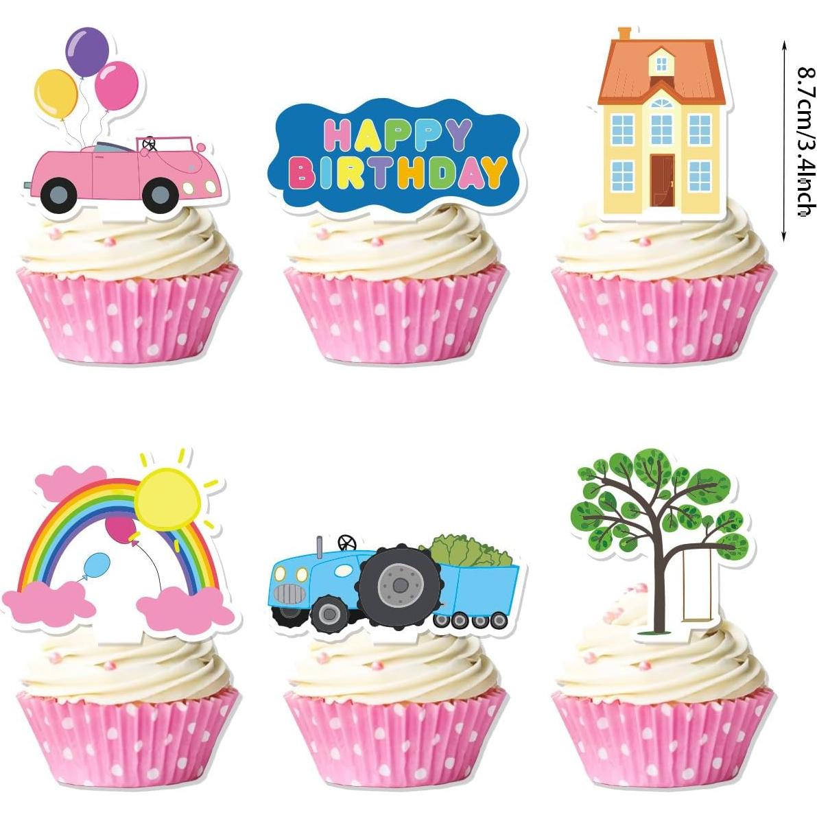 Suministros Fiesta Cumpleaños Cerdito Rosa - Banderín, Globos, Decoraciones