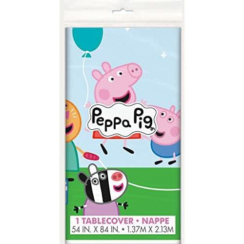 Suministros Fiesta Peppa Pig Único - 2 Manteles Plástico 137x213 cm