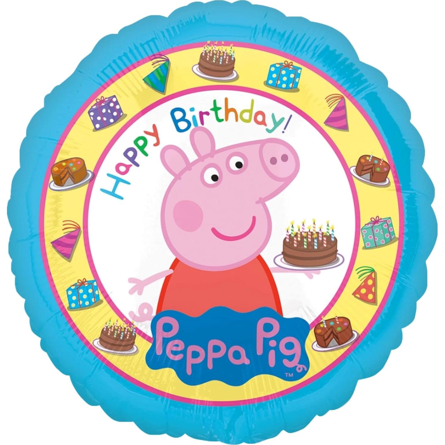 Ramo de Globos de Cumpleaños Peppa y George Anagram