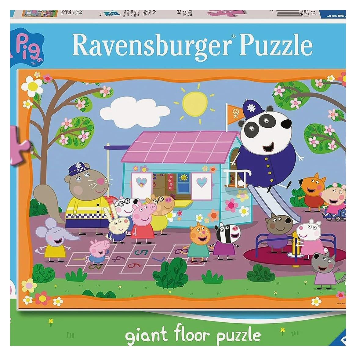 Rompecabezas de Piso Gigante Peppa Pig 24 Piezas Ravensburger 70x50cm