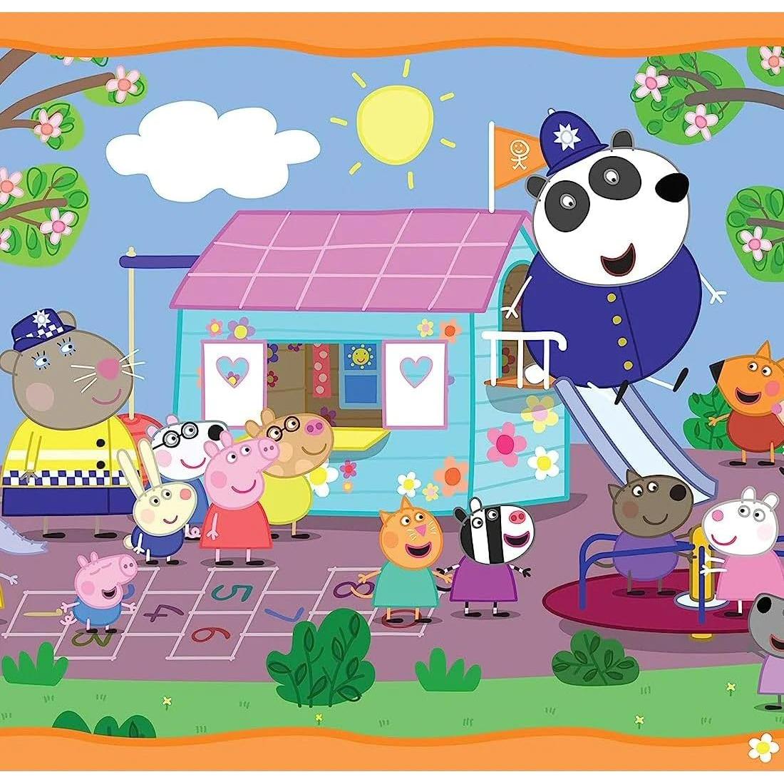 Rompecabezas de Piso Gigante Peppa Pig 24 Piezas Ravensburger 70x50cm