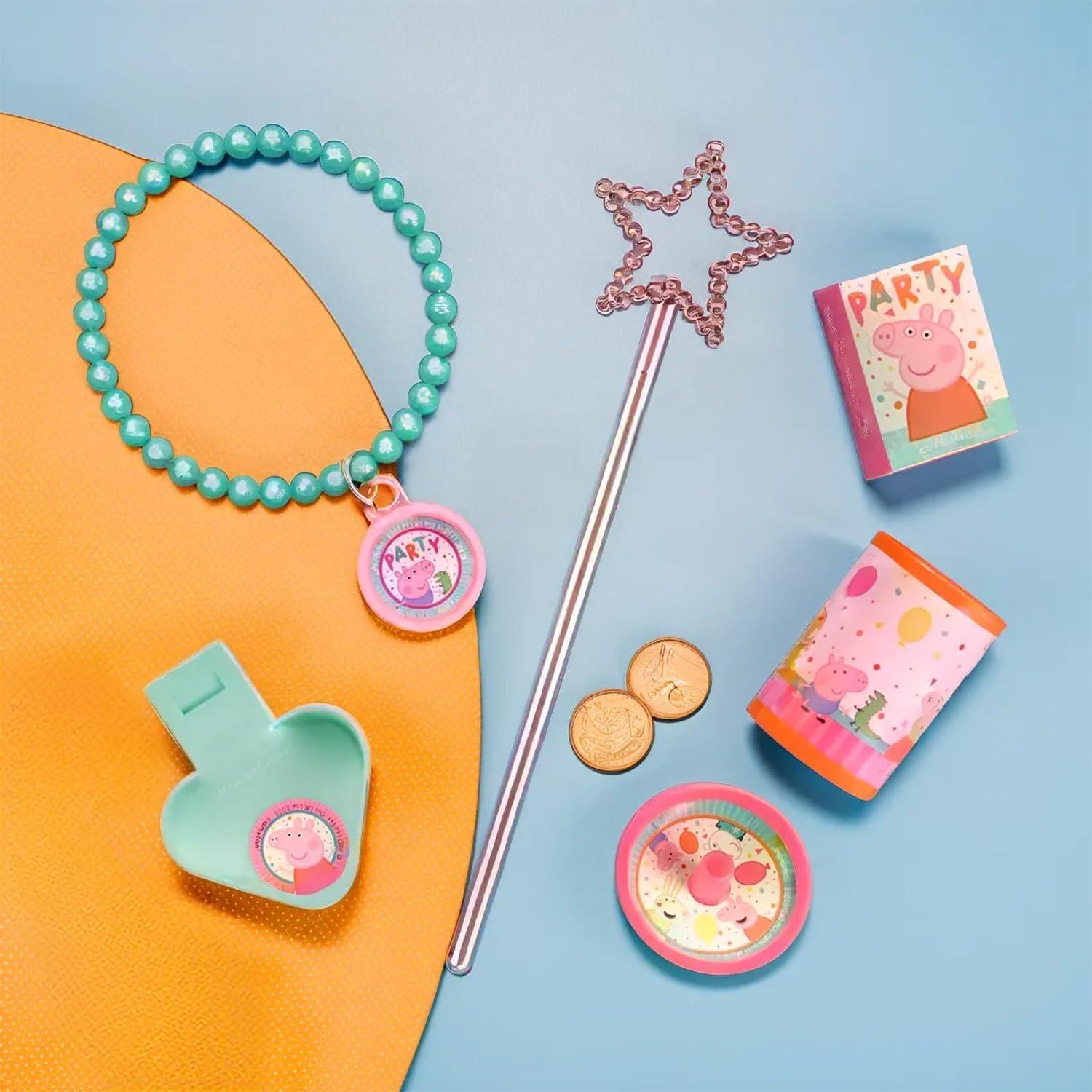 Paquete de 48 Juguetes de Fiesta Peppa Pig - Diversión Colorida