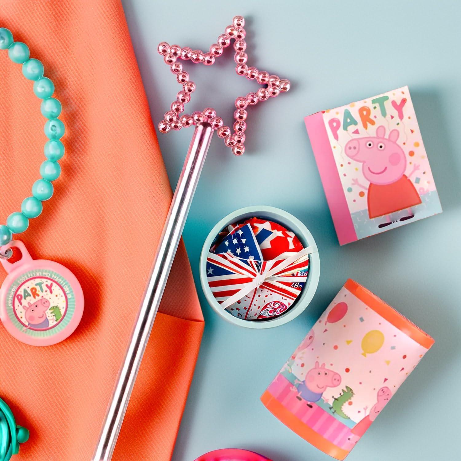 Paquete de 48 Juguetes de Fiesta Peppa Pig - Diversión Colorida