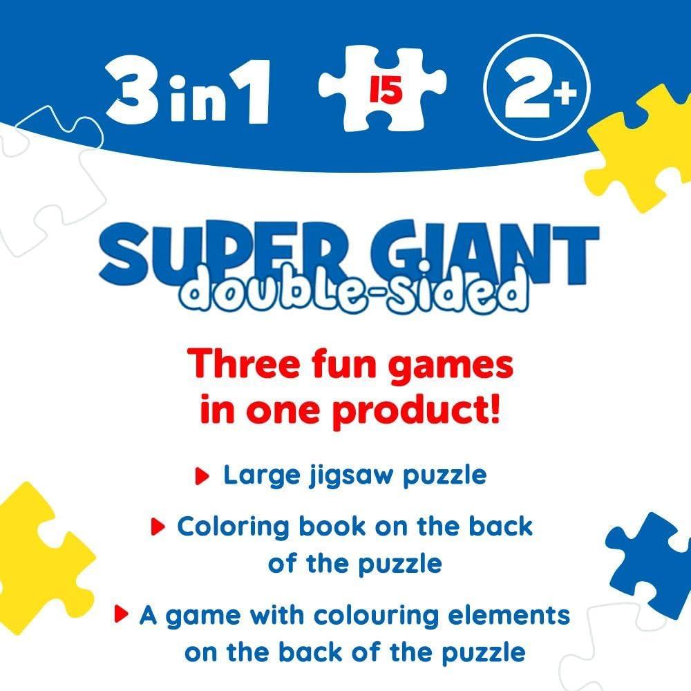 Rompecabezas Gigante Trefl Peppa Pig 15 Piezas 60x40cm