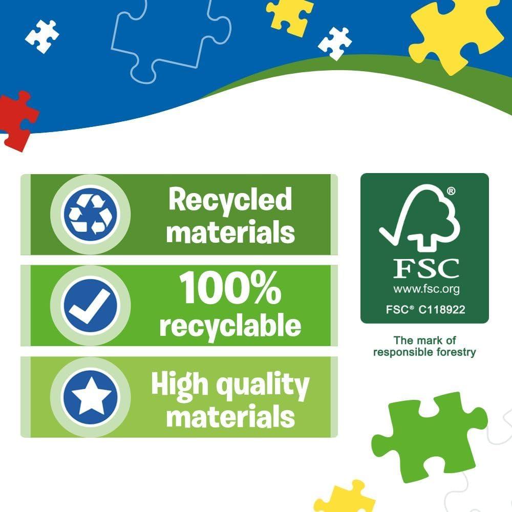 Rompecabezas Gigante Trefl Peppa Pig 15 Piezas 60x40cm