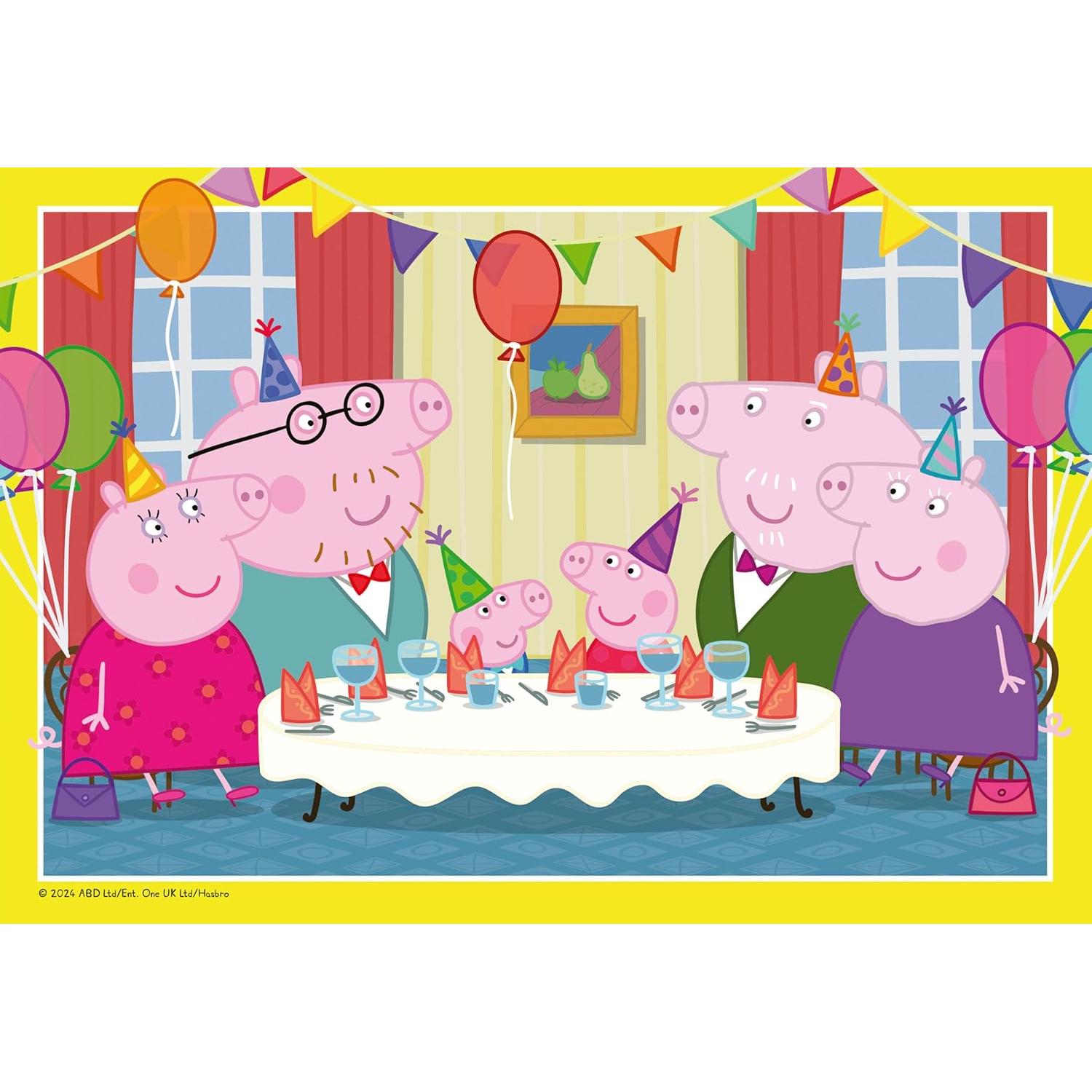Rompecabezas Infantil Ravensburger 12004018 2x24 Piezas Peppa Pig