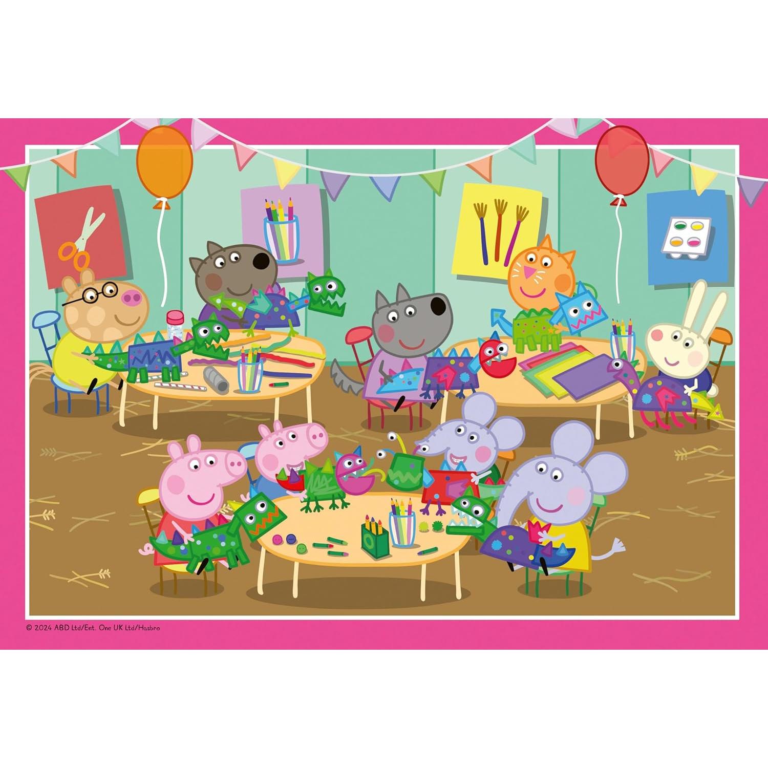 Rompecabezas Infantil Ravensburger 12004018 2x24 Piezas Peppa Pig