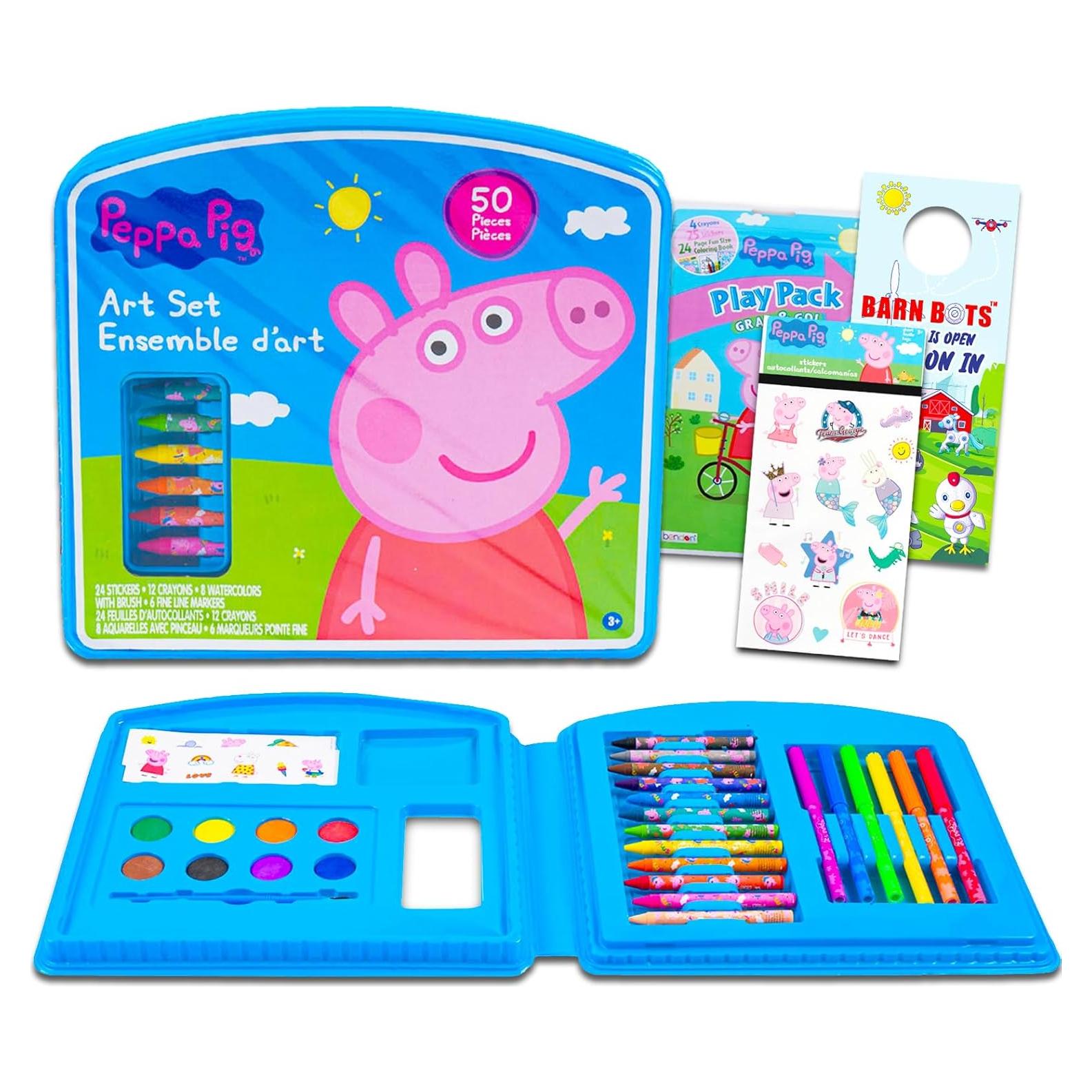 Conjunto de Colorear Peppa Pig - Kit de Artes y Manualidades