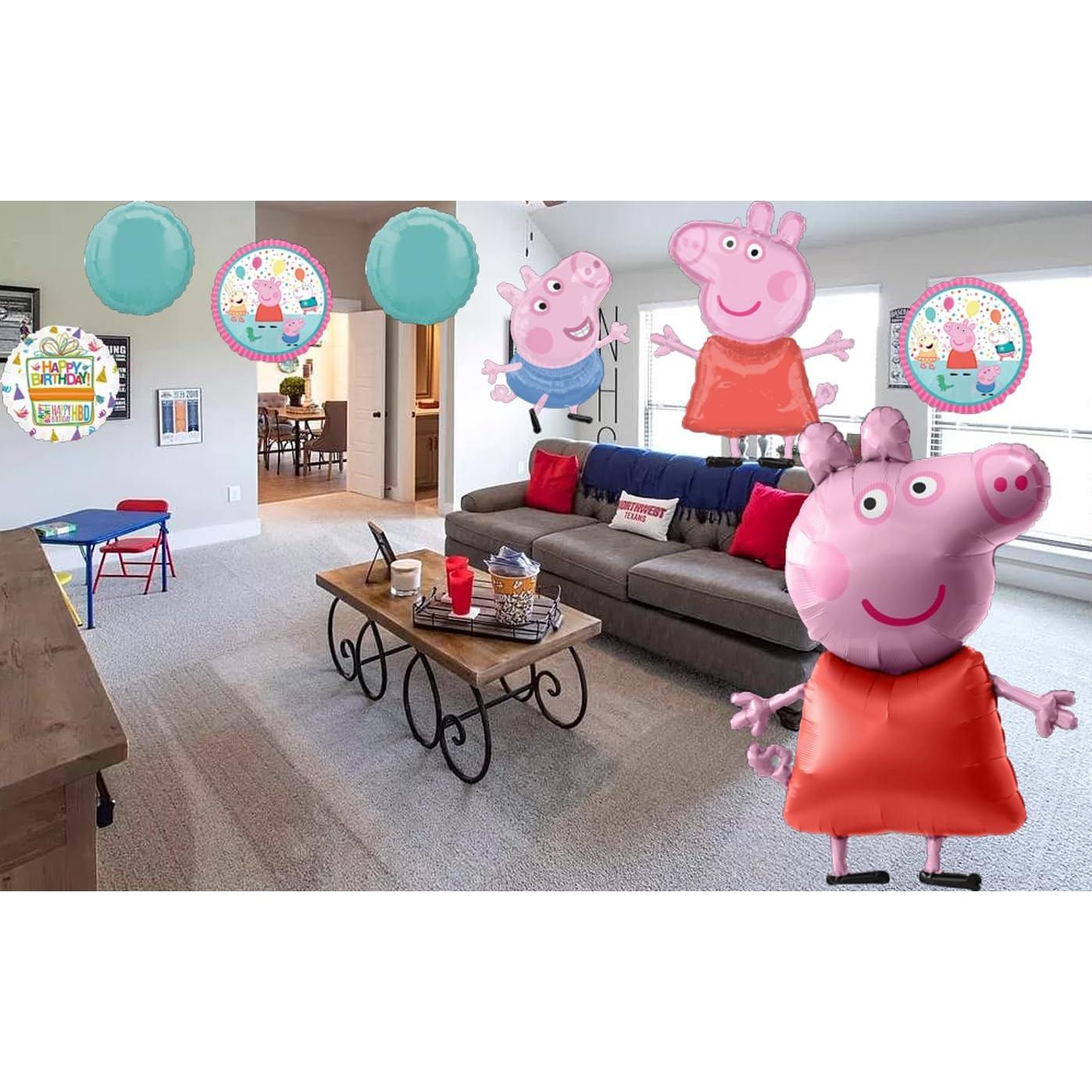 Ramo de Globos de Cumpleaños Peppa Pig Anagram BQ_4287