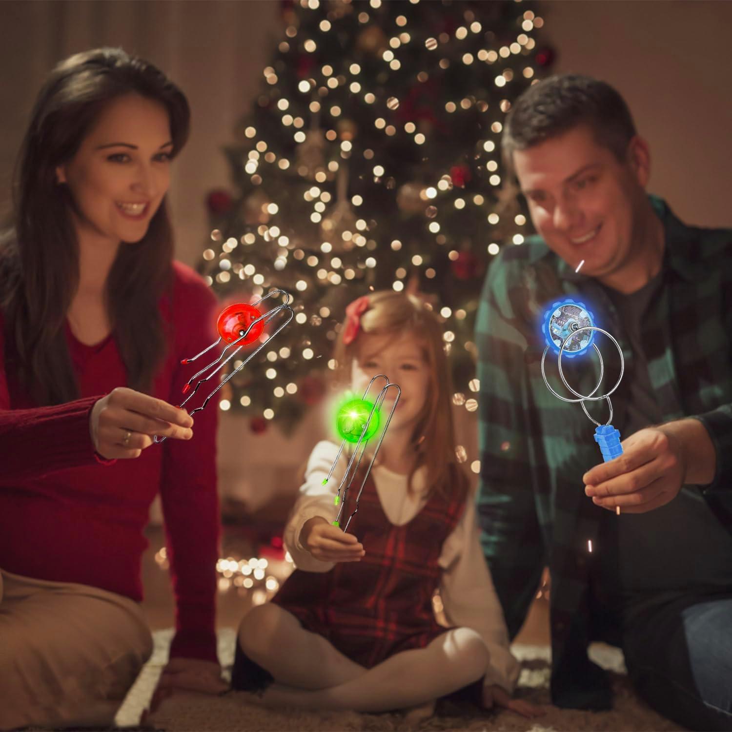 Juguetes Trompo Mágico Retro Jishi 3 Estilos Iluminados