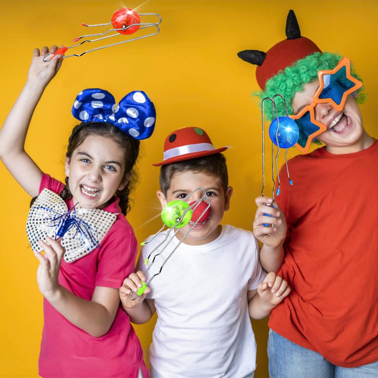 Juguete Giroscópico Jishi 3 Piezas Luz LED 5.5cm