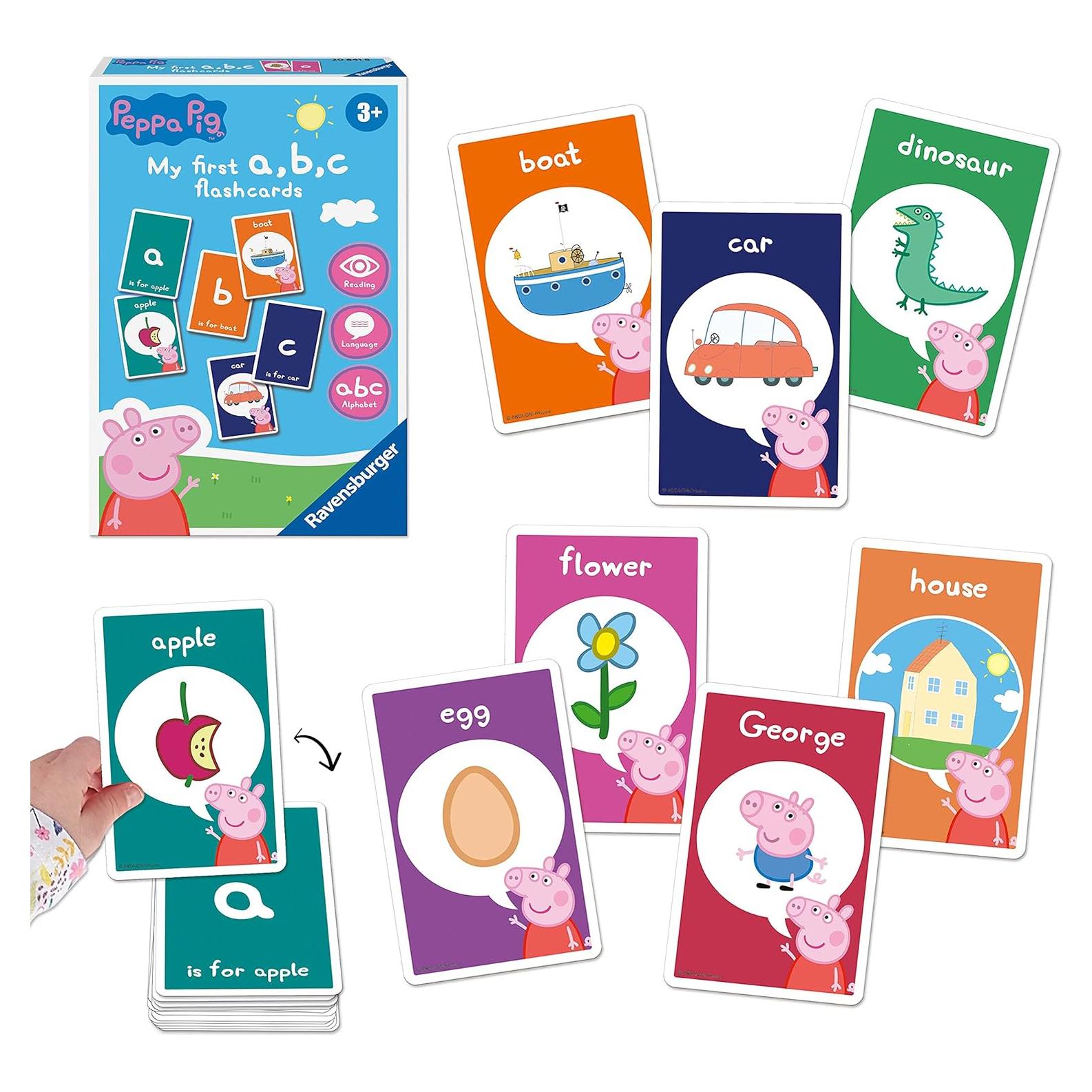 Juego de Memoria Ravensburger Peppa Pig - 26 Tarjetas Educativas