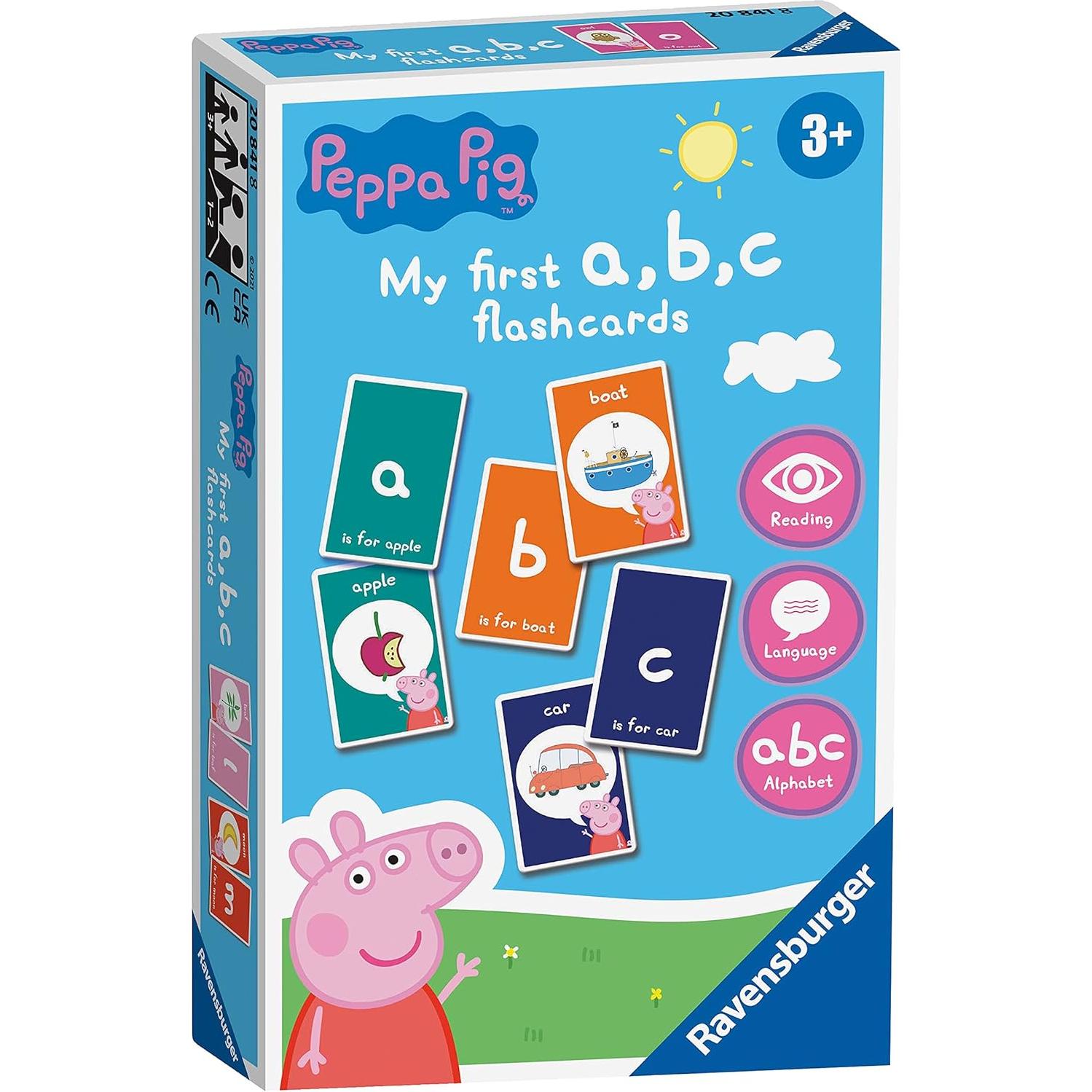 Juego de Memoria Ravensburger Peppa Pig - 26 Tarjetas Educativas