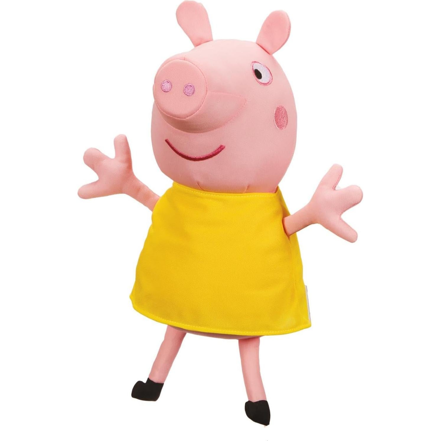 Juguete Suave Peppa Pig Colorea 30cm con Marcadores