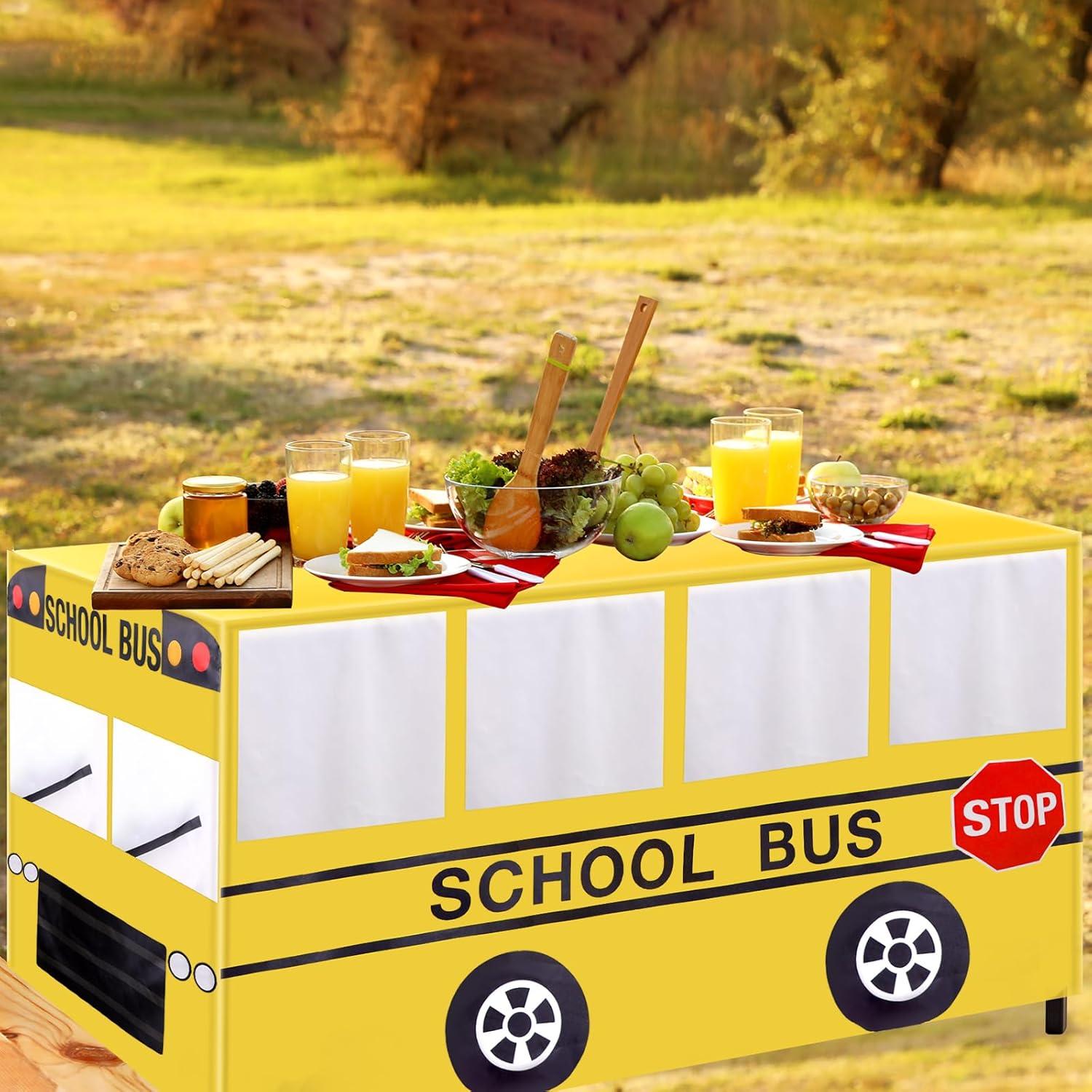 Mantel Rectangular Escolar Yiaoyinnz 182.88x76.2cm Poliester