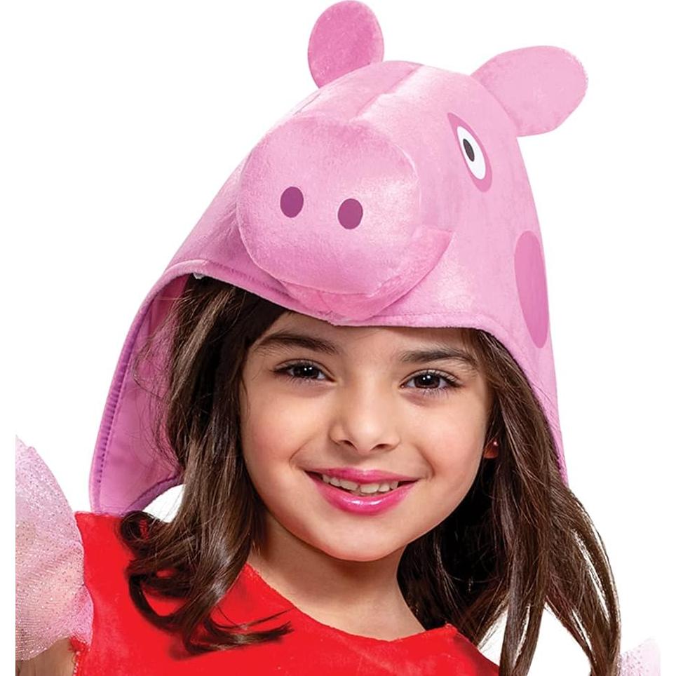 Disfraz Peppa Pig Deluxe Niñas con Sombrero Talla 2T