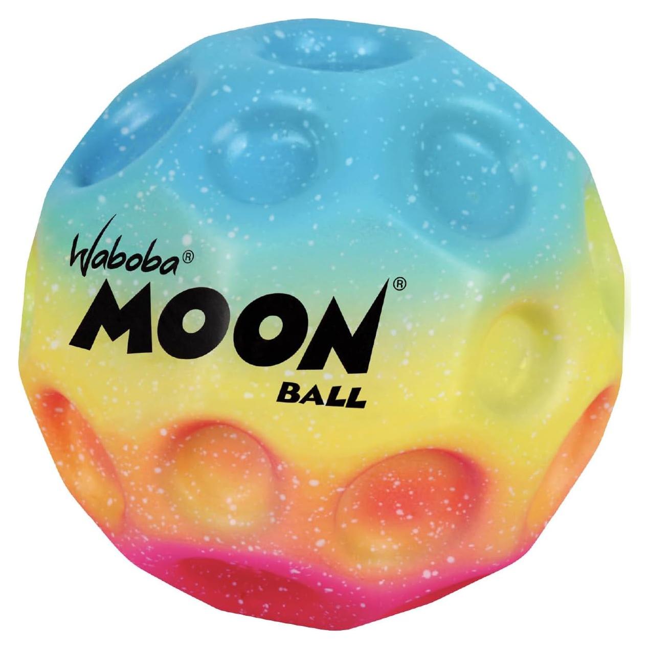 Pelota de Rebote Waboba Moon Ball Arcoíris 65mm - Diversión Extrema