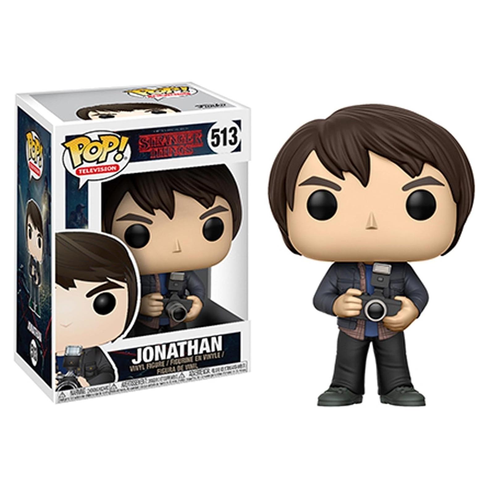 Figura Coleccionable Funko Pop Jonathan Stranger Things 9.5cm