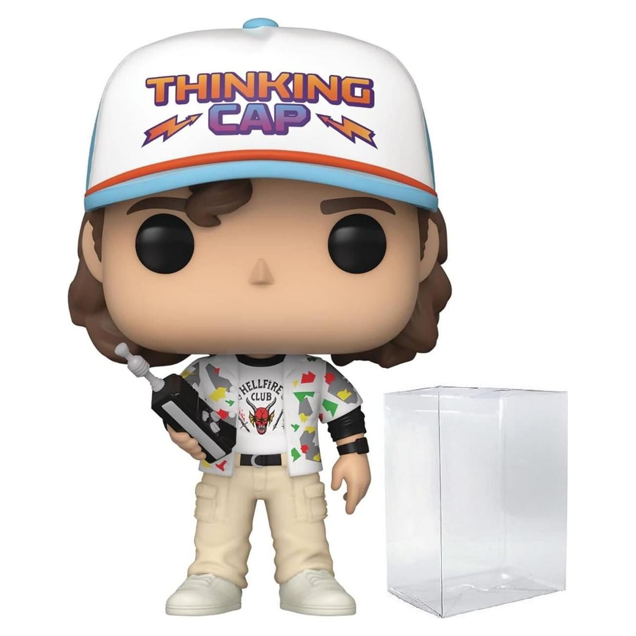 Figura de Vinilo Funko Pop! Dustin Henderson - Cosas Extrañas 4, 9.53 cm