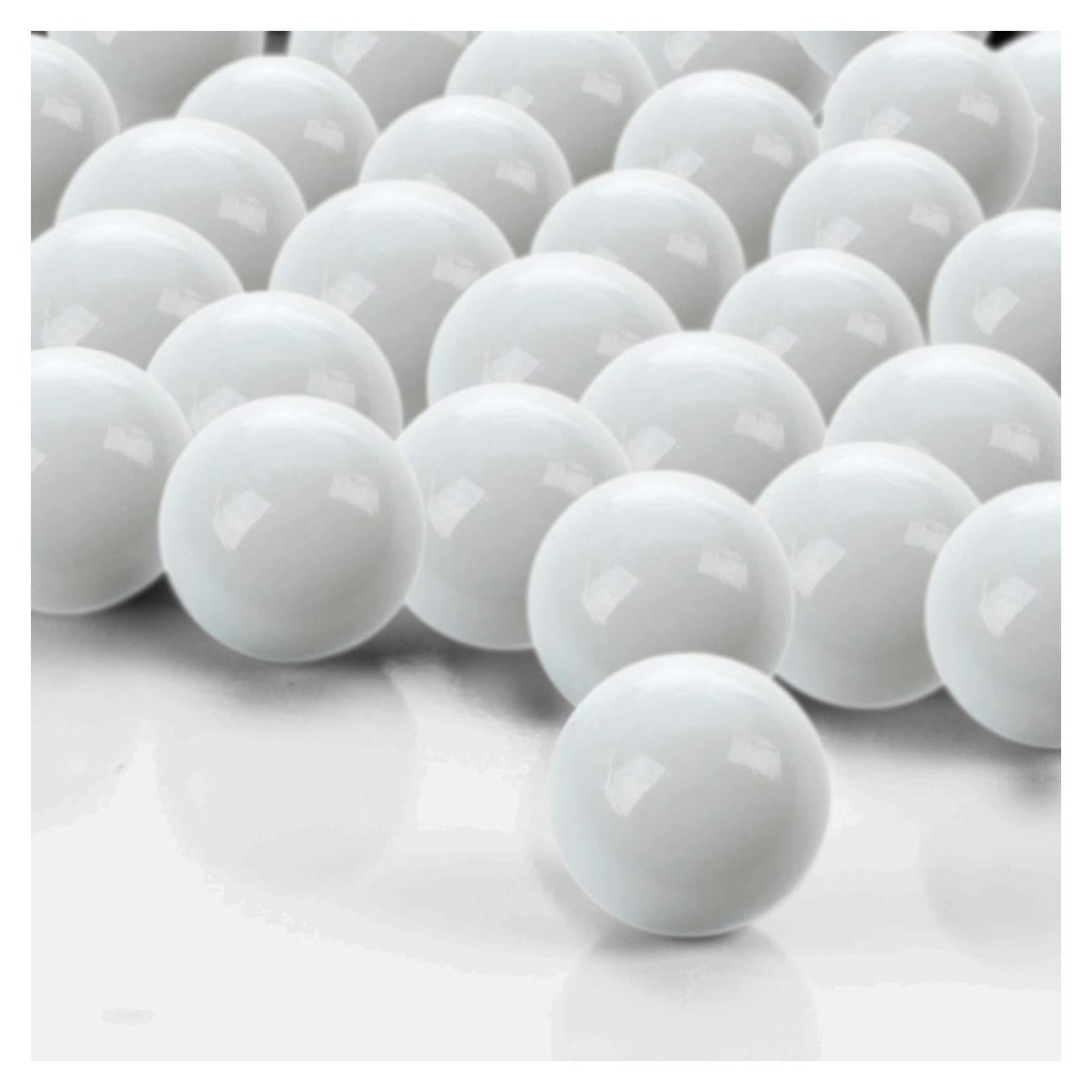 CYS EXCEL Relleno de Jarrón de Vidrio Blanco 2,27 kg