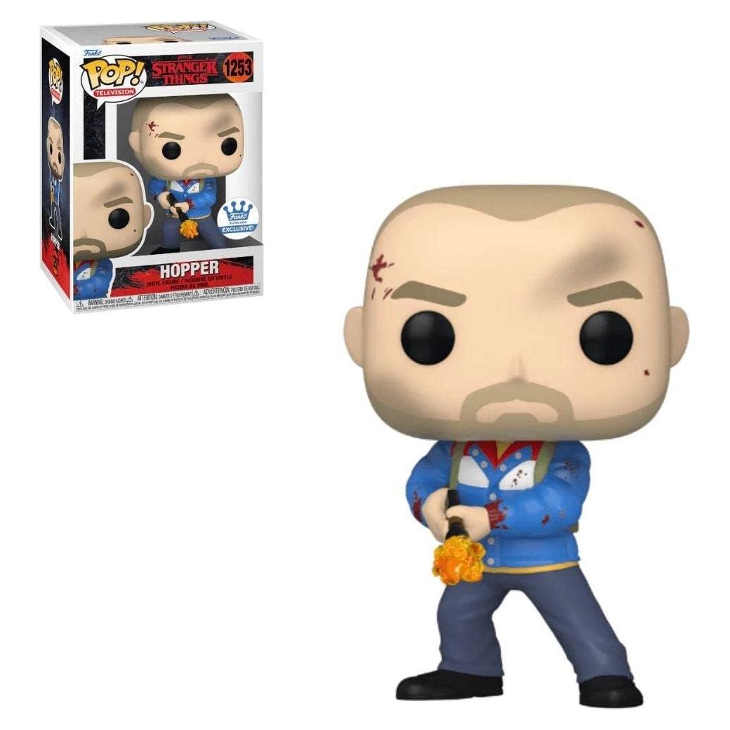 Funko Pop! Stranger Things 1253 Jim Hopper Lanzallamas 10.41 cm